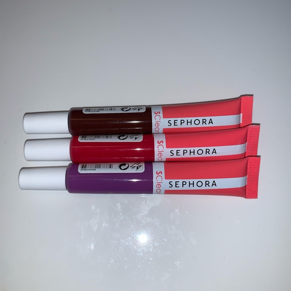 NEW Sephora SClean Lip Oil Trio